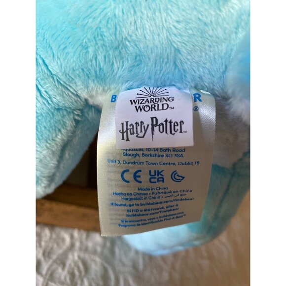 Harry Potter Build-A-Bear Workshop Blue Plush Patronus Stag Stuffed Animal Toy - Picture 5 of 8